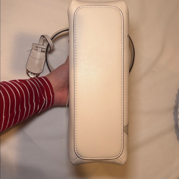 NWT Michael Kors cecily light cream small shoulder bag with crossbody - Picture 9 of 10